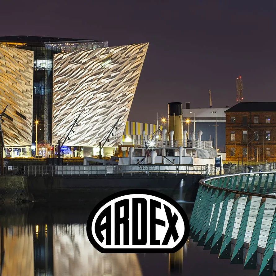Ardex website design & development by FCDM.ie