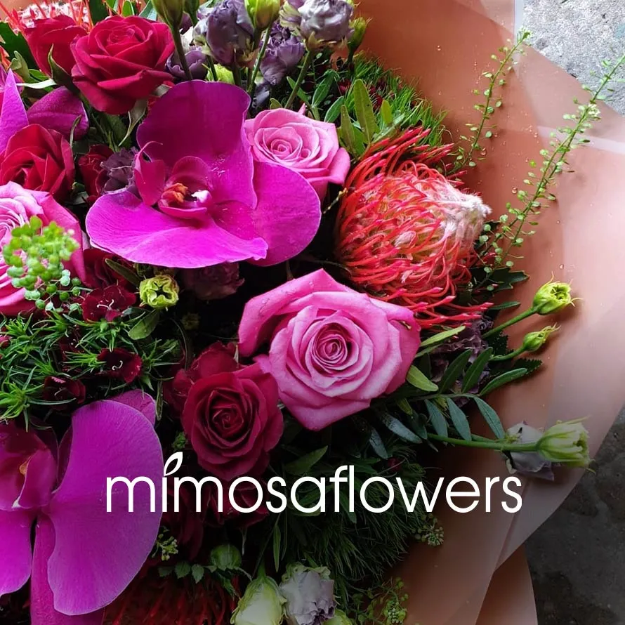 Mimosa Flowers website design & development by FCDM.ie