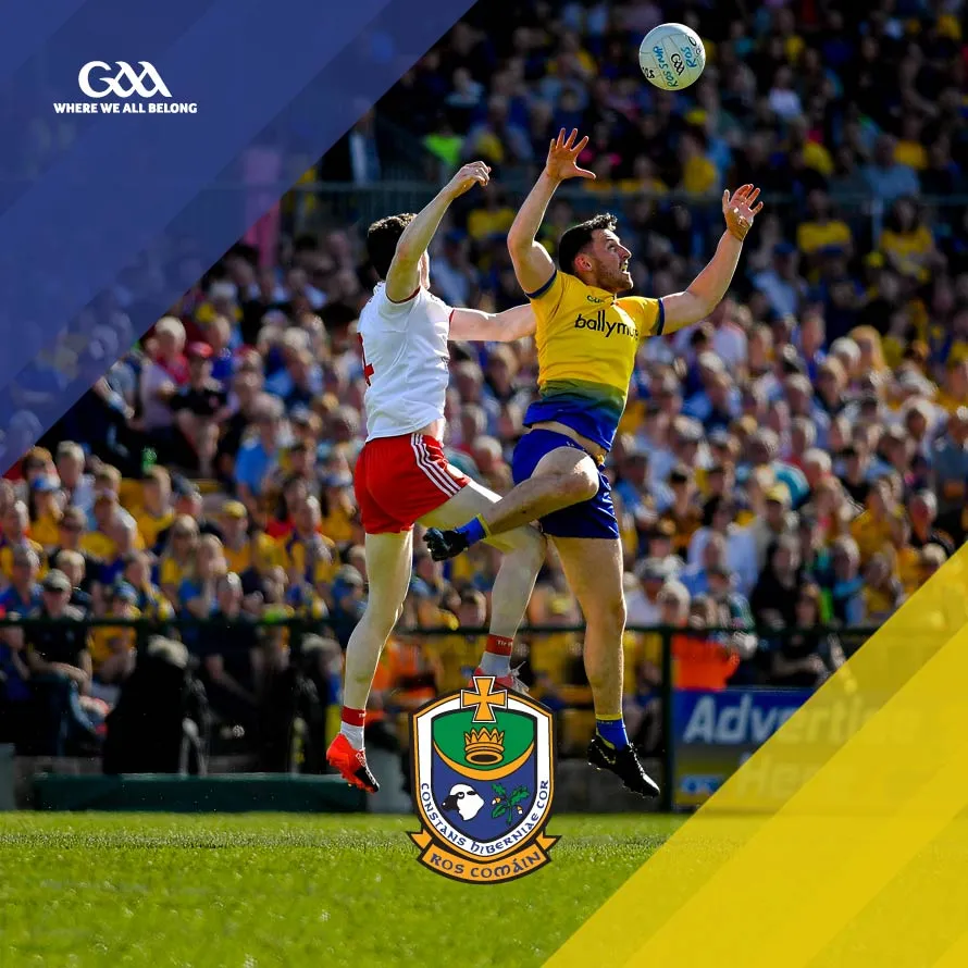GAA Roscommon website design & development by FCDM.ie