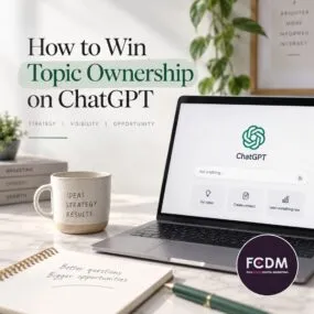 How to Win Topic ownership on ChatGBT with FCDM How to Win Topic Ownership on ChatGBT with FCDM